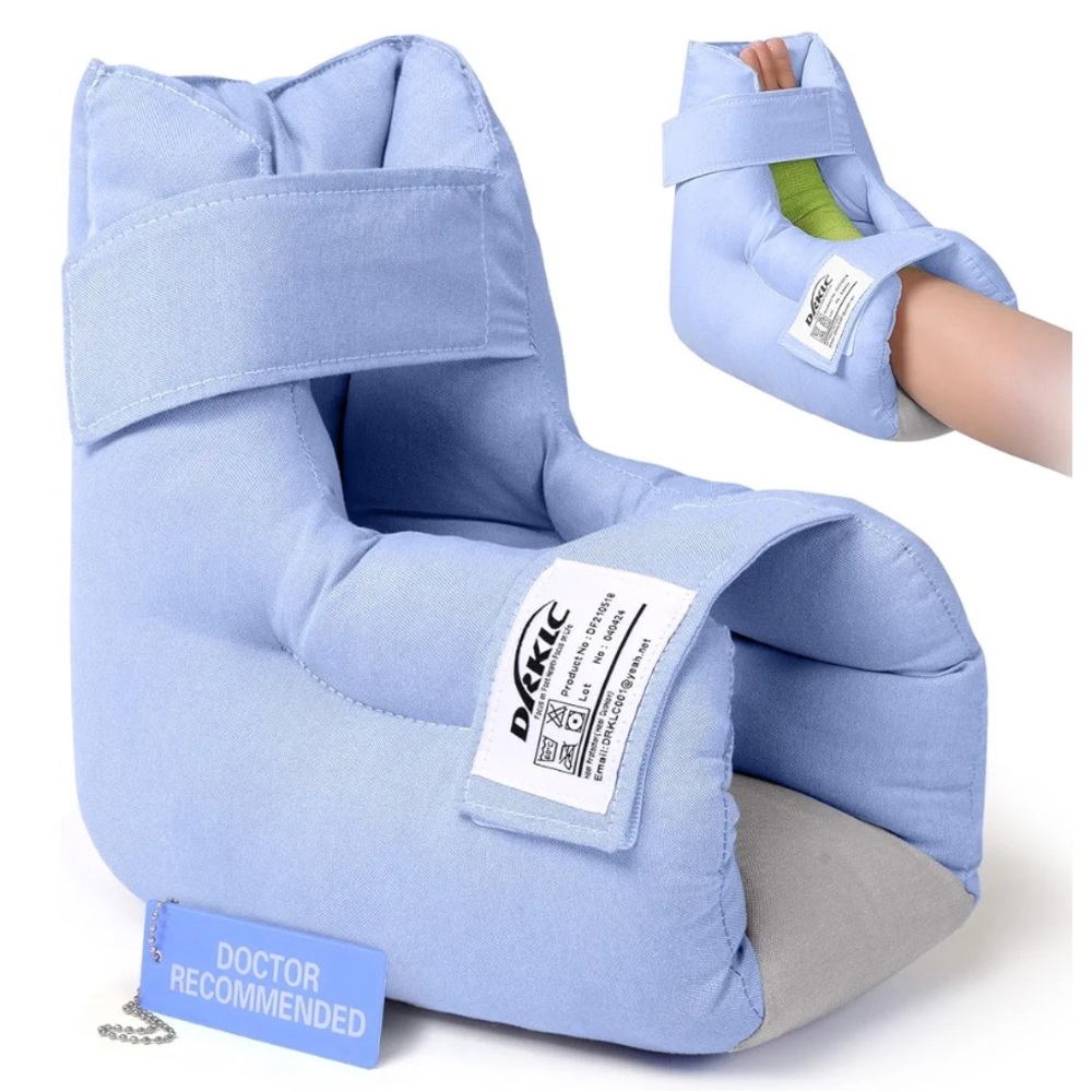 Heel Protector Cushion Pillow‎ to Relieve Pressure for Bedridden Patients